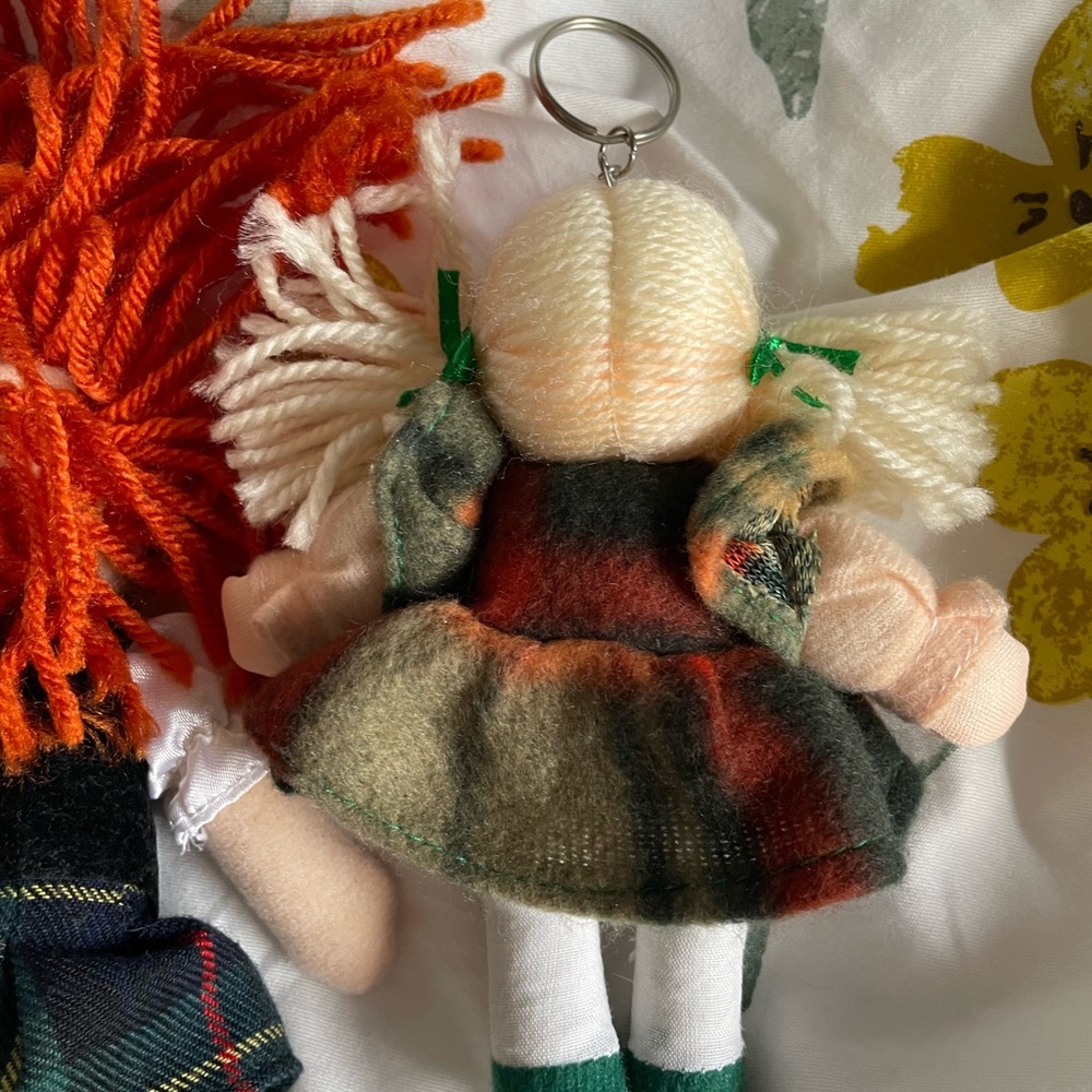 Colorful Irish Doll Set with Red and Green Outfits - Picture 3 of 6